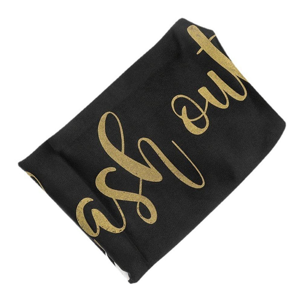 Polyster Cotton Lash Extension Apron Printed Nail Art Apron Reusable Eyelash Apron  Women Girls