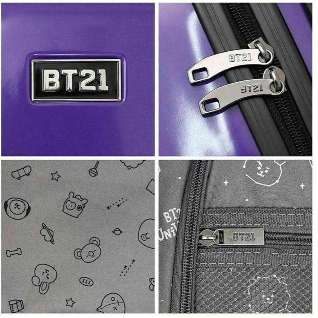 [USED] bt21 suitcase carry case KOYA 24 inch