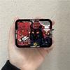 Cool Dark Funny Cat Cases for Apple AirPods 4 Black Wireless Bluetooth Earphone Case for Airpods 1 2 3 Pro 2 Protective Cover