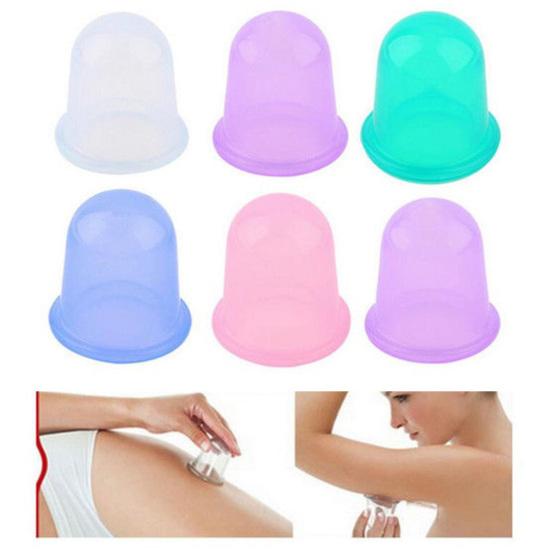 1 Pc Silicone Vacuum Massager Anti Cellulite Body Cupping Massage Therapy Cup