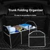 2 Pcs Non-woven Fabric Car Trunk Storage Boxes, Foldable Car Storage Bags for Vehicle Trunk Storage