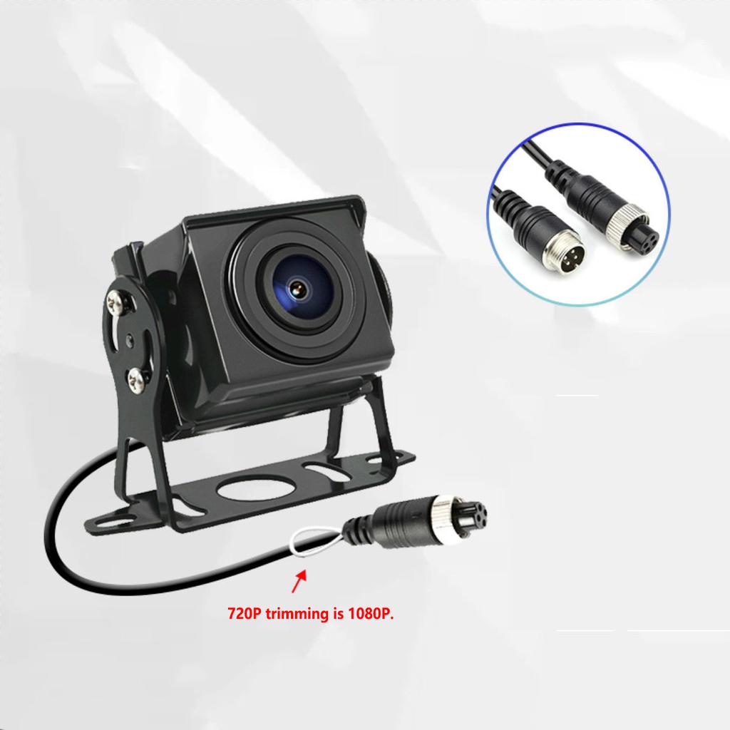 Reversing image 170 AHD 1920*1080P fisheye lens wide-angle lens HD starlight night vision car rearview camera bus card car