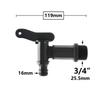 S60 IBC Tank Adapter 3/4" Thread Tap Water Irrigation Valve Faucet Garden Water Connectors Drain Couple