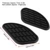 Motorcycle Fuel Tank Knee Pad, Vintage Tank Side Panels Protector Stickers Universal Gas Petrol Tank Knee Pads(Black) (Black)