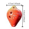 C Tone Strawberry Shaped Ocarina Gradient Color Kids Musical Instruments Toy  Student
