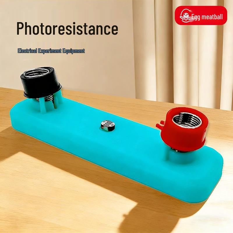 Photoresistor Physics Experiment Kit for Junior High: Circuit Series & Parallel Demonstration 7.9cm x 1.9cm