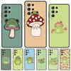 Soppfrosk telefondeksel For Samsung Galaxy S24 S25 S23 S22 Ultra Note 10 20 Plus S20 S21 FE Deksel