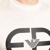 Emporio Armani Solid Color Logo Print Short Sleeve T-Shirt Men tops Off-White 6K1T74-1JUVZ-0101