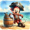 Disney Multi-character Collection Diamond Painting 5D Full Diamond Cartoon Home Bedroom Living Room Decoration Large Painting