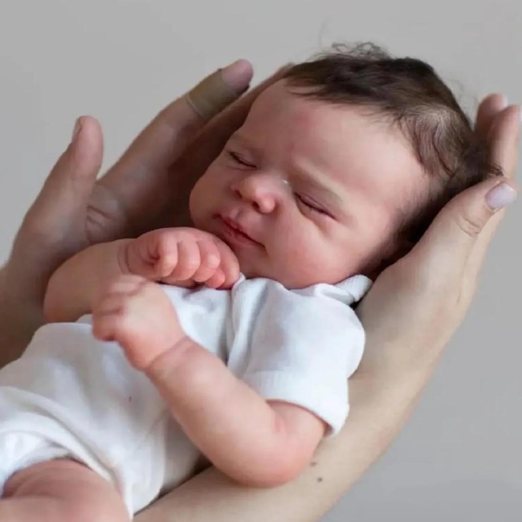 Silikon Reborn Babypuppe Für Sammler Und Geschenkliebhaber 50cm Realistischer Spielkamerad