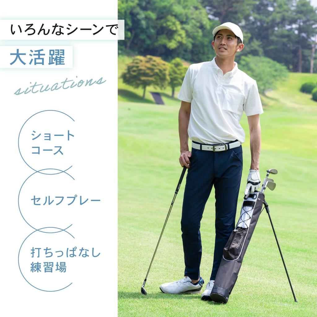 PYKES PEAK Golf Stand Bag Available in 20 Club Golf Caddy or with Holds 7 for Men and Women [Lightweight 980g, Colors] Self-Standing Case, Bag, Bag,