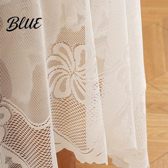 Lightweight Table Cover Washable Tablecloth Tablecloth Rustic Floral Lace Vintage White Boho Cover Dining Cloth