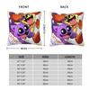 Cartoon Catnap Dogday Kissenbezug Polyester Kissenbezug Geschenk Lächelnde Katzen Kissenbezug Hülle Zuhause Reißverschluss 45*45cm