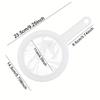 2pcs Strainer, Mesh Strainers,100 Mesh Strainers For Kitchen, Strainers Fine Mesh, Food Filter Strainer, Strainer For Flour Soy Milk, Kitchen Utensils