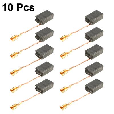 Escobillas de carbón metálicas de 14 mm x 9 x 6 mm, de carbono, duraderas