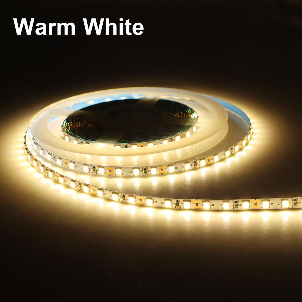 High Bright LED Cabinet Light Strip 12V 2835 Double Layer Copper 5mm PCB Tape DuPont Wire Cable Port DIY Wardrobe Shelves Lamp