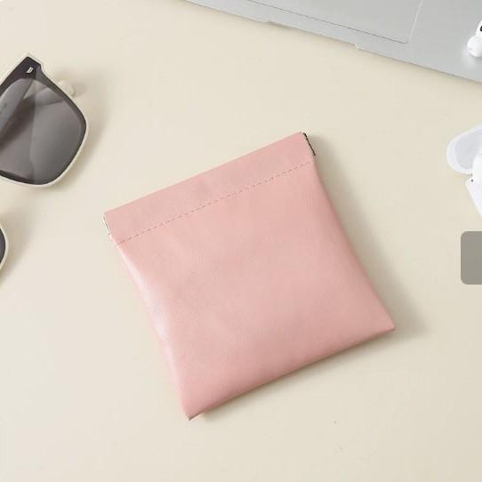 Eenvoudige Make-up Opbergtas voor Lippenstift Dames Mode Draagbare Mini Sleutel Sieraden Cosmetische Organizer Pouch Handtas Pu Kleine Tassen Cadeau