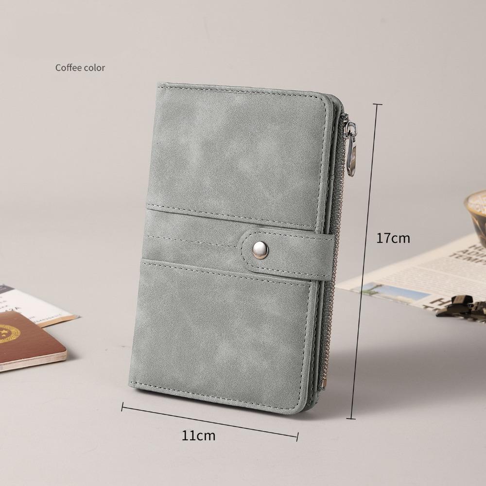 Passport Cover PU Passport Bag Card Holder Storage Card Bag Portable Passport Clip  Women