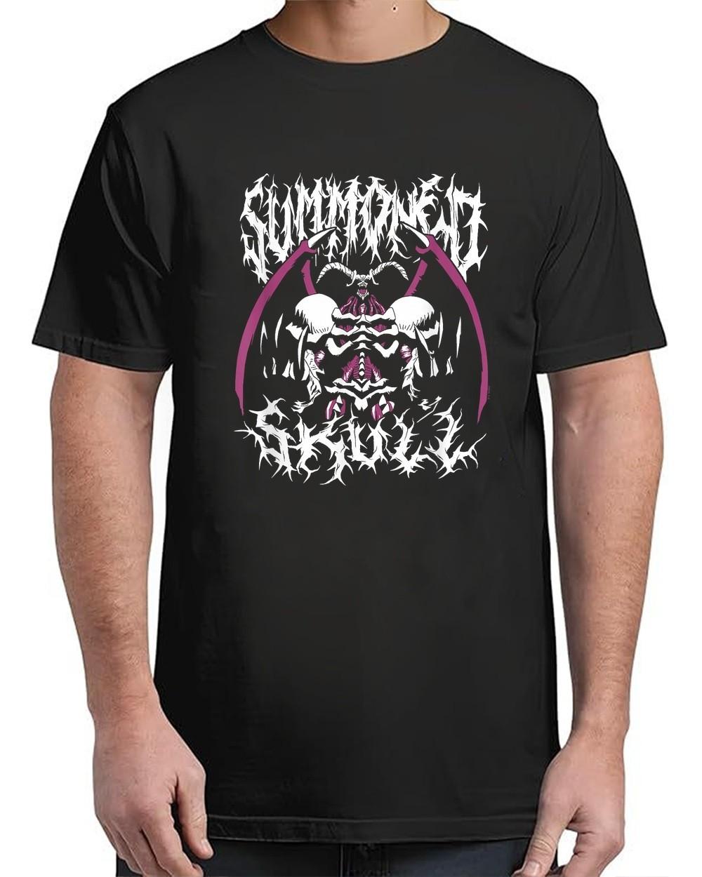 Heavy Metal Summoned Skull Anime Funny Adult S-4XL T-Shirt S