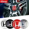 AAAKZ1 65MM Alloy Car Wheel Center Stickers Hub Cap Decals for INSPIRE VTEC DOHC Modulo Vezel CITY CIVIC Mugen RR Vezel Badge