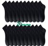10/20 Pairs Neutral Solid Color Round Neck Socks Spring Summer Sweat Absorbing Breathable Soft Comfortable Couple Sports Socks