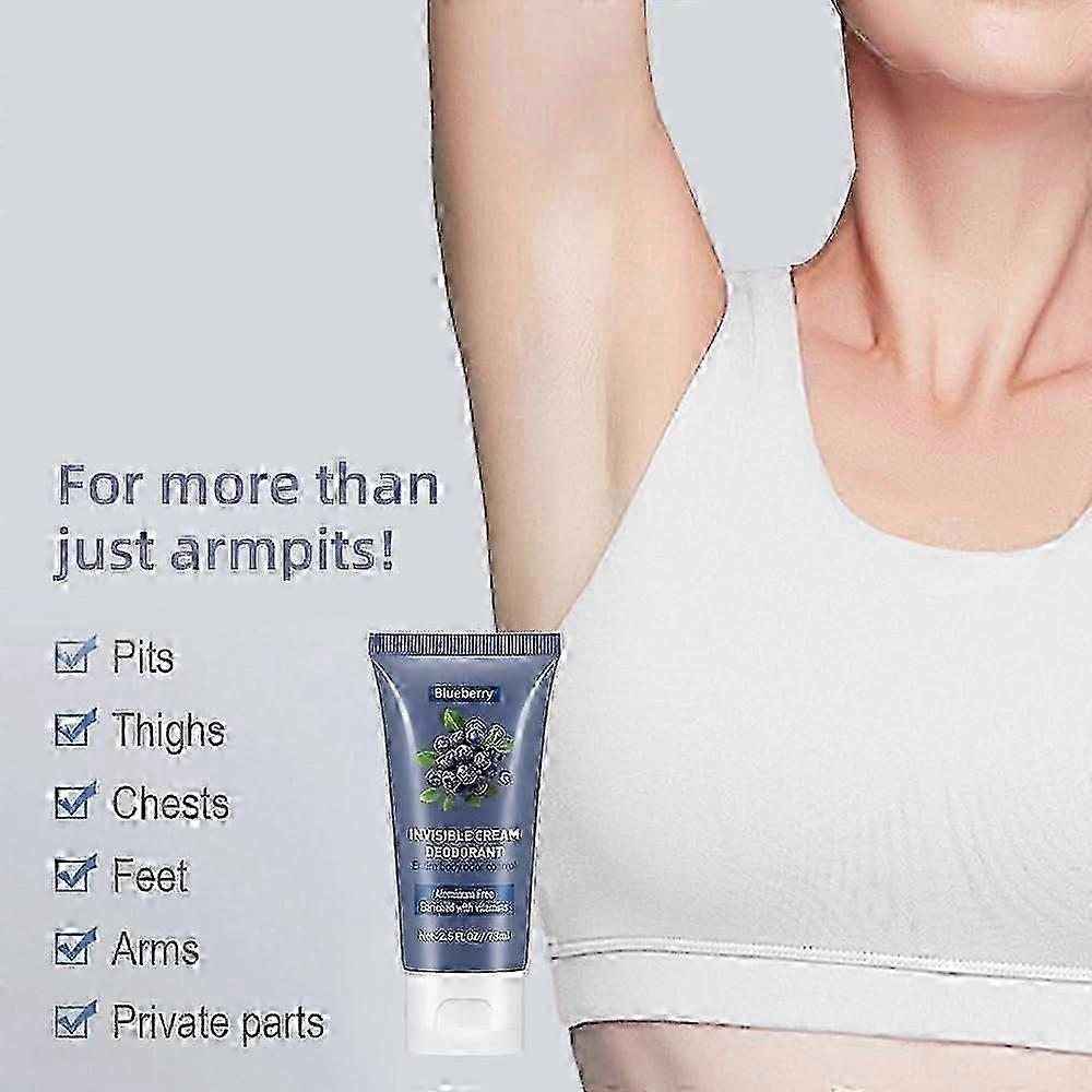High Quality Deodorant Cream for Women, Invisible Cream Deodorant 72 Hours Odor Control, Fruit Scents Women Whole Body Deodorant, Entir Body Odor Cont
