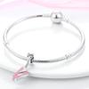 Genuine Copper Pink Ballet Skates Shoes Charms Fits Original Bracelet Jewelry Necklace DIY Craft Bead For Women Jeweli Make Gift