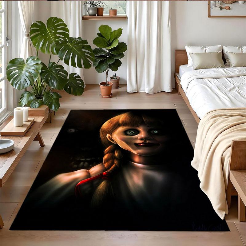 Crystal Velvet Rug Soft Non Slip Indoor Floor Mat Home DecorThe Conjuring Annabelle