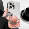 Gold Coin Lotus for Apple 17 Promax Personality 16 New 15 Mobile Phone Case for IPhone 14 Mirror Creative