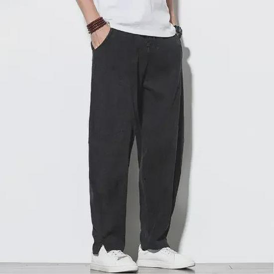 

Свободные вельветовые шаровары - китайский стиль, прямые, широкие, большой размер 3XL (recommended 190-205 jin)