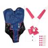 Game Dva Bunny Jumpsuit Cosplay Costume Women Sexy Leather Jumpsuit Song Hana Girls OW Jumpsuit Women Romper
