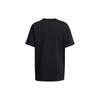 Under Armour Logo Casual Loose Crew Neck Pullover Short Sleeve T-Shirt Women Tops Black 1383045-001