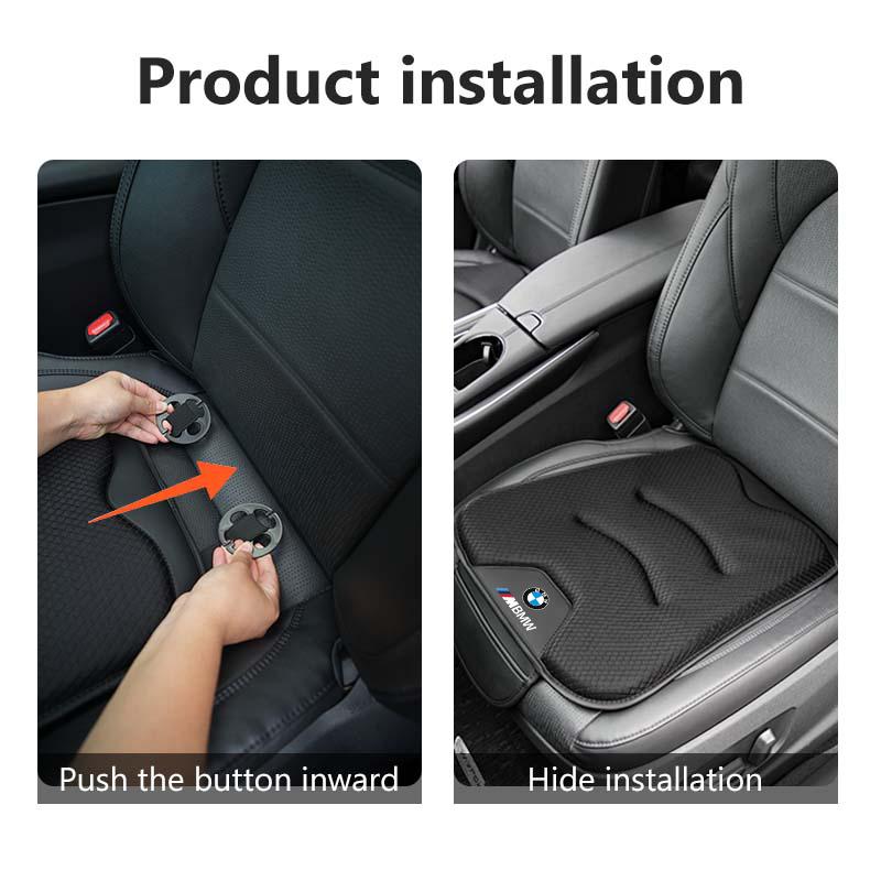 For BMW Breathable Ice Silk Car Seat Protective Cushion Non-slip Mat Storage Bag E90 E60 E46 E39 F30 F10 E87 X3 X4 X5 X1 G30 G20 PZ8