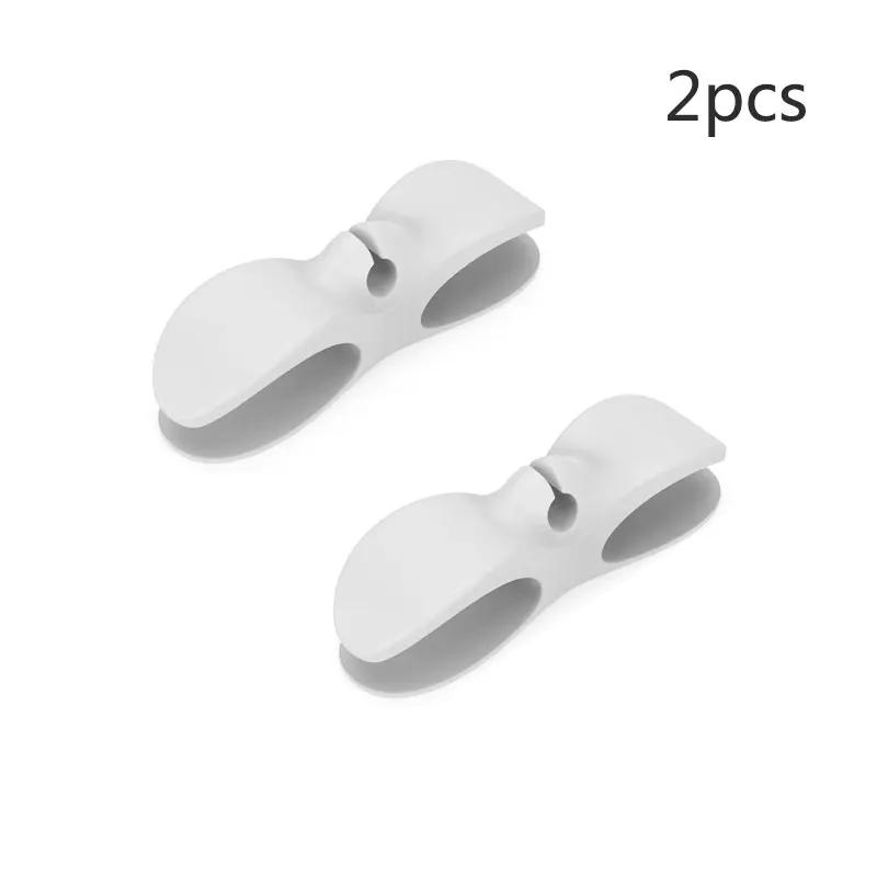 Kabelorganizer mit rundem/flachem Sockel – Draht halter für Büro & Zuhause, Kabelsammler