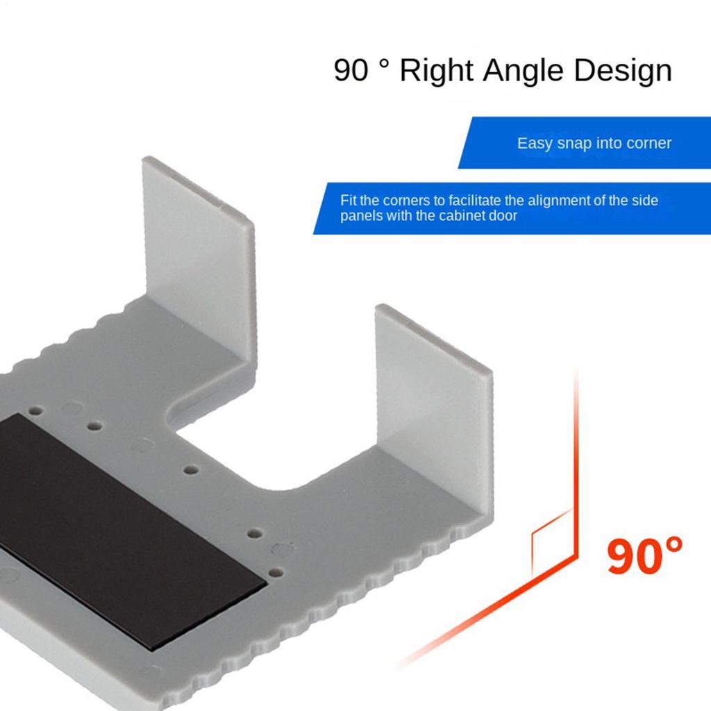 Hinge Jig Precision Flexible Impacts-Resistant Tool Door Hinge Mortise Jig for Installation Indoor Outdoor Home Garage Workshop
