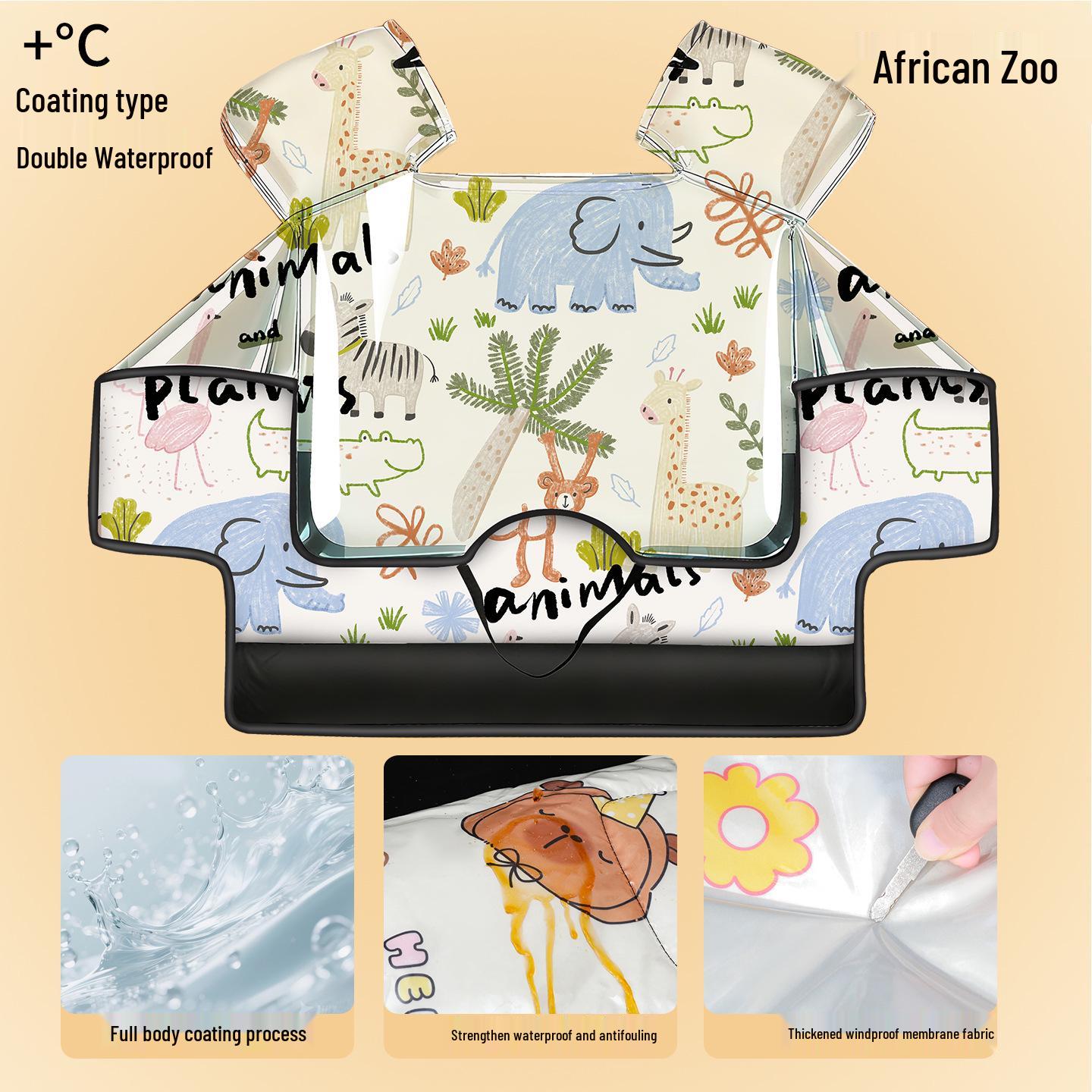 All-Season Fleece-Lined Electric Vehicle Rainproof Windshield Cover for Winter