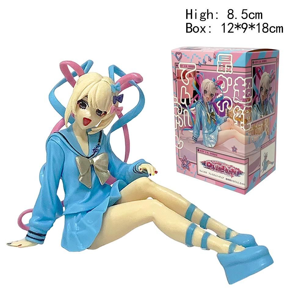 Anime Needy Girl Overdose Figure Pop Up Parade Rain KAngel Action Figures Virtual Uploader PVC Collection Model Ornaments Toys