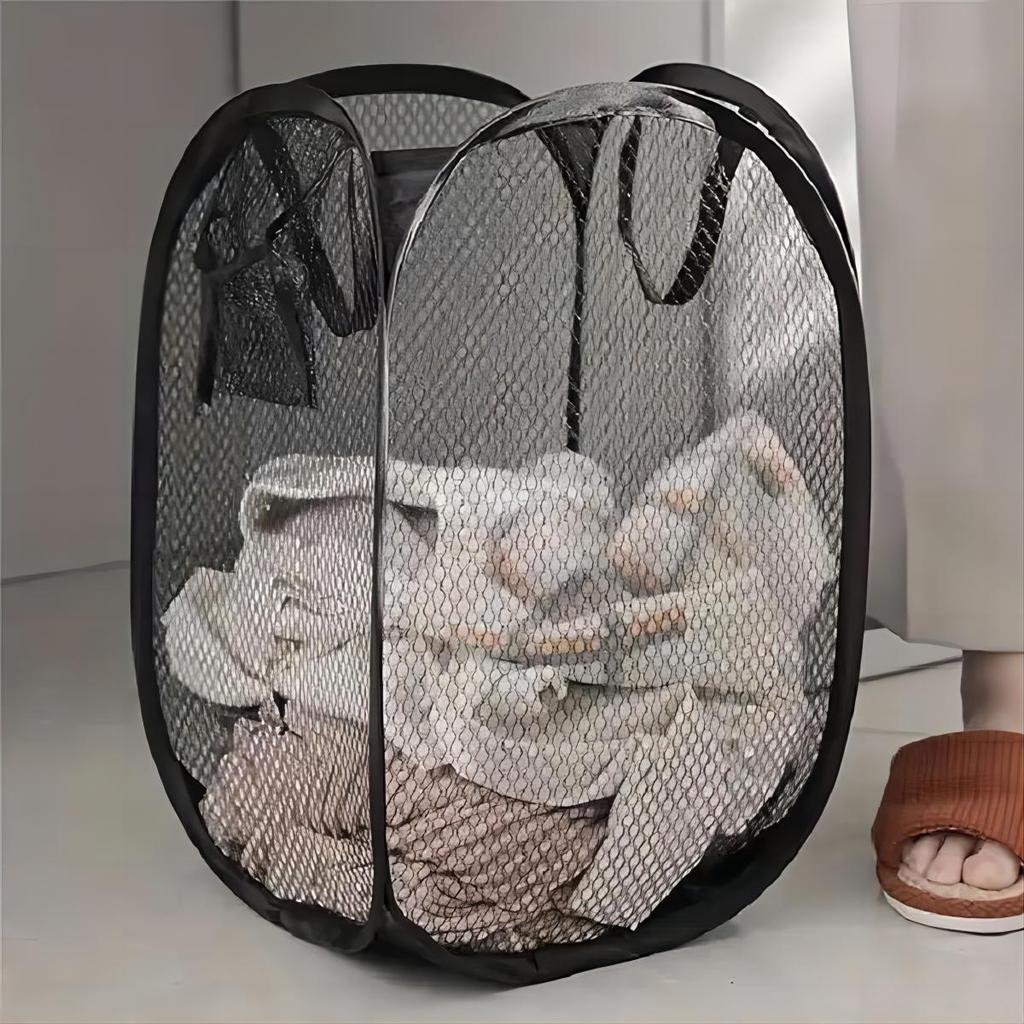 70N Foldable Cross-Border Laundry Hamper for Household Organization