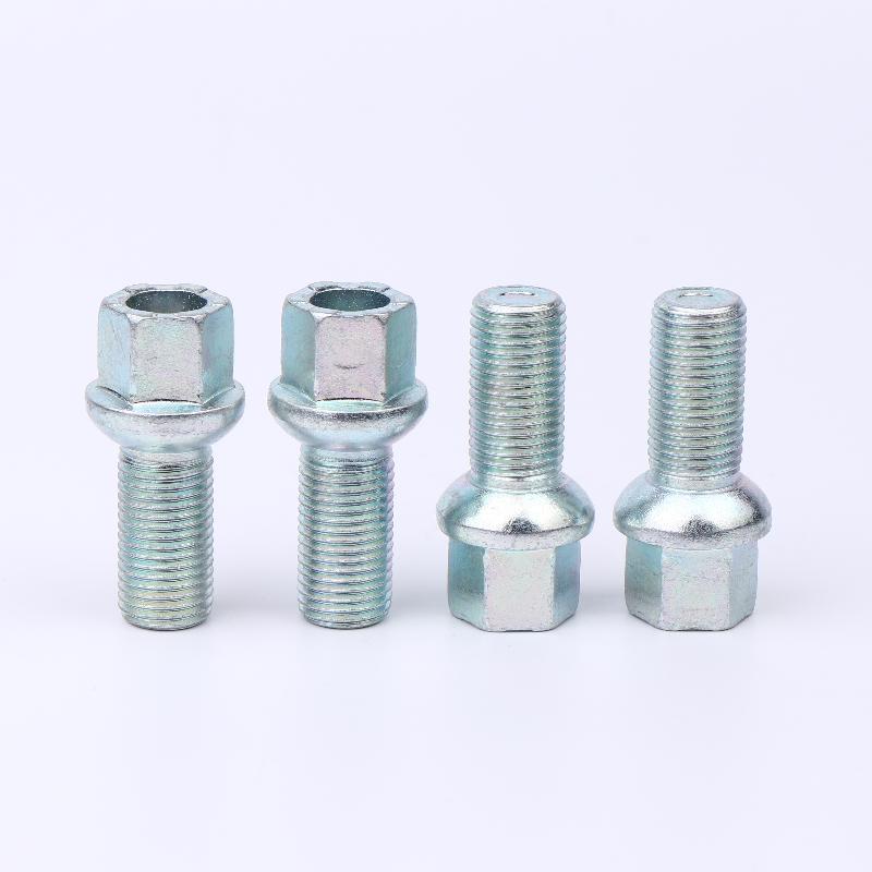 4Pcs Auto Diy Accessories For Beetle Golf Jetta A5 Q2 Fabia M14X1.5 28Mm Thread Radius Car Wheel Bolts Lug Nuts