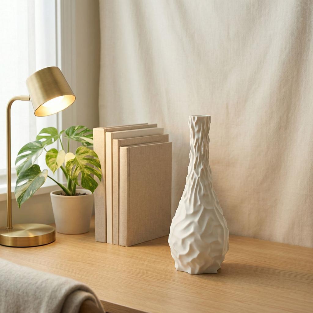 3D Printed Art Vases Are A Great Choice For Gifts And Flower Arrangements.