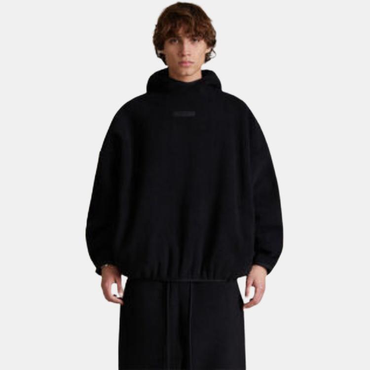 Fear of God Essentials Kapucnis pulóver Fekete Férfi Felső 202SP244264F