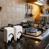 Cat Pattern Ceramic Salt Jar Square Condiment Jar Multi-purpose Seasoning Bottle  Dining Table
