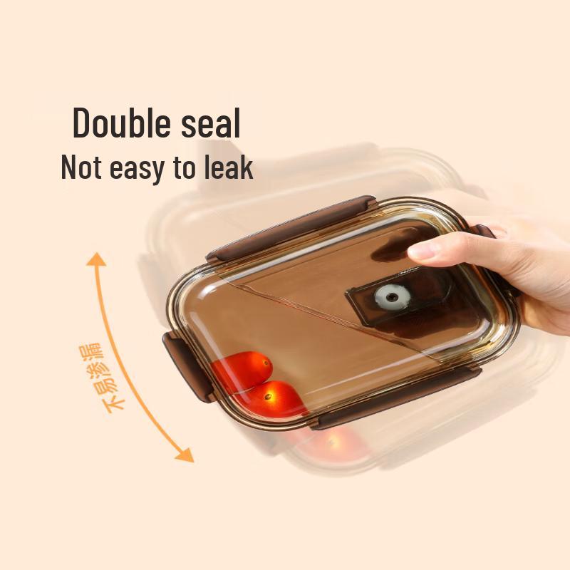 Mylife Borosilicate Glass Bento Box 640ml