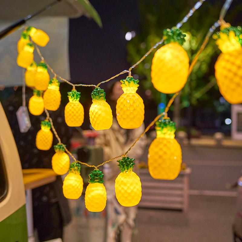 LED String Lights for Fruit Stall, Camping, Parties, and Night Market Decoration