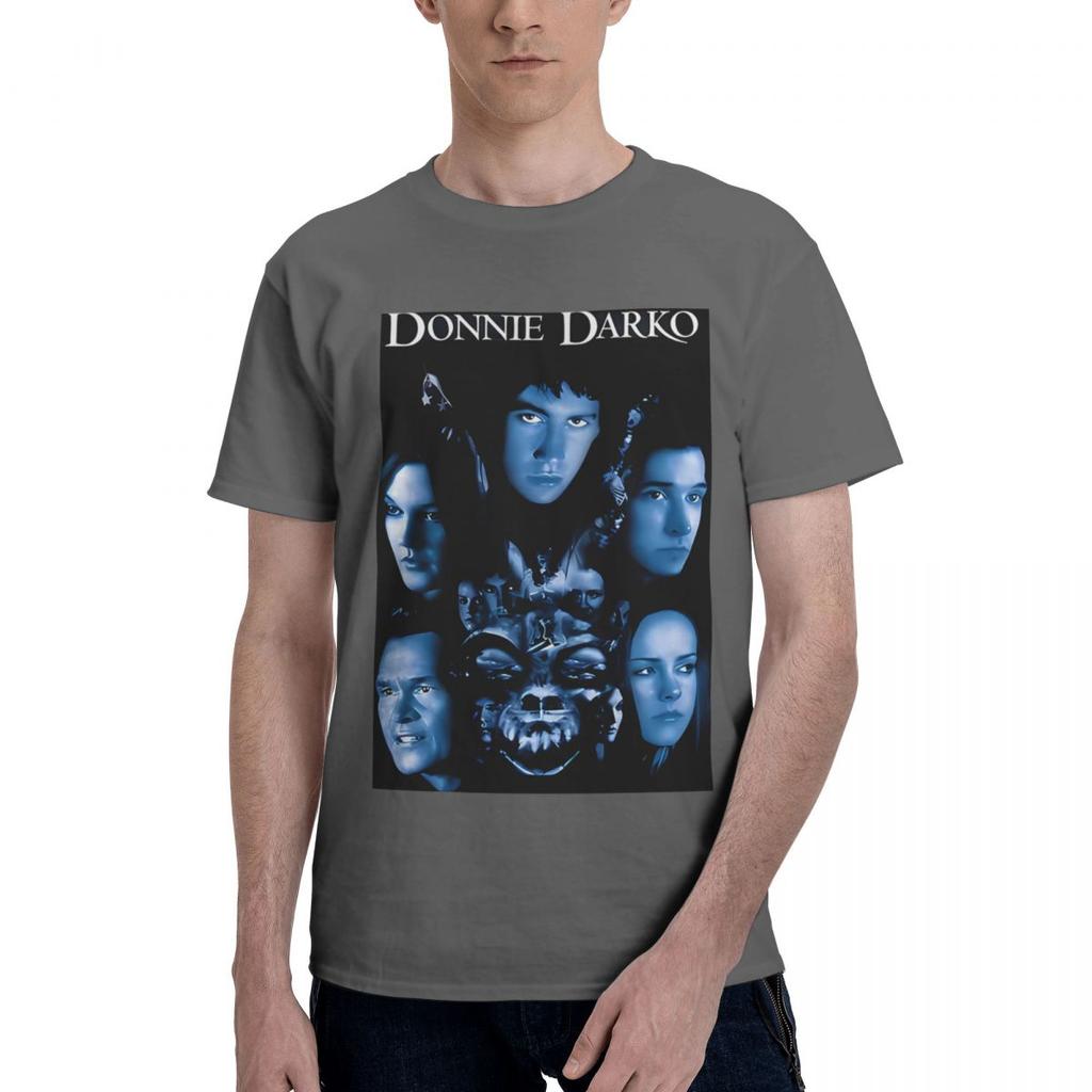 Donnie Darko V3 Movie Poster Jake Gyllenhaal DTG 100 Cotton Casual Breathable Confortable T Shirt Designer Clothes Men Mens
