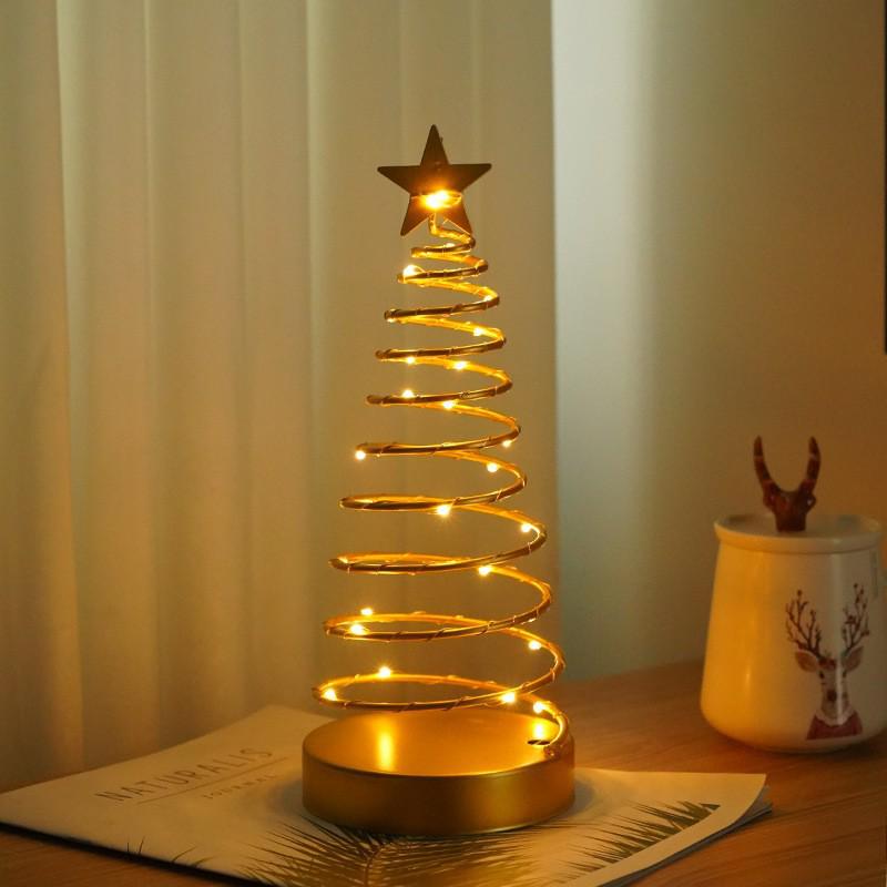 Iron Art Crystal Tree Night Lamp: Romantic Atmosphere Decor, Ideal for Christmas & Birthday Gifts