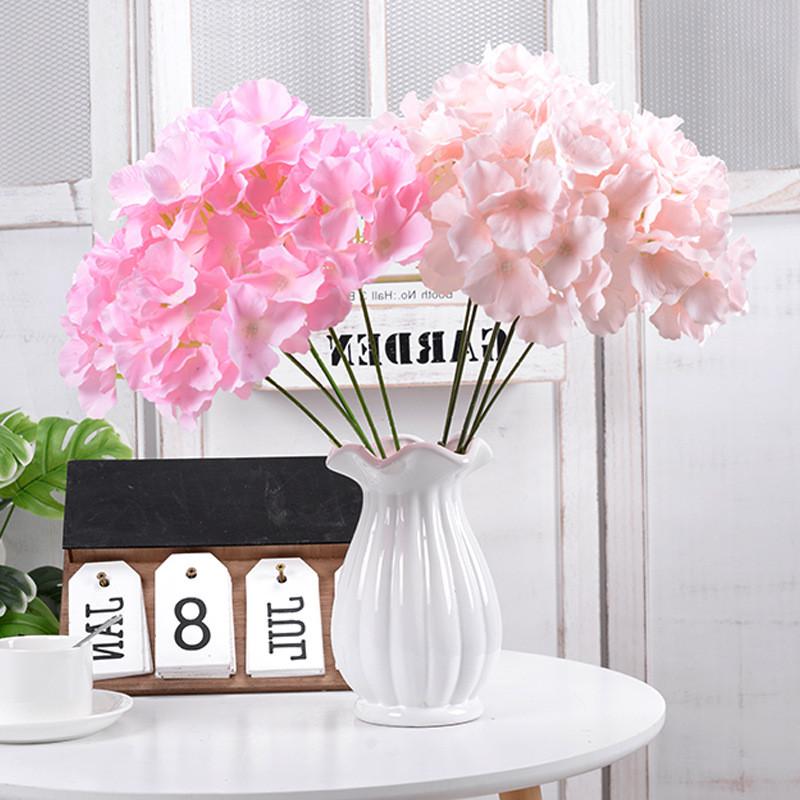 Hydrangeamacrophylla Artificial Bouquet Wedding Backdrops And Event Decorations