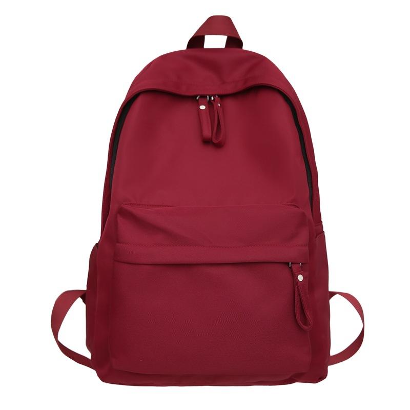 Koreanische Version Einfache Mode Umhängetasche in Unifarben Herren Freizeit Umhängetasche für Mittelschüler