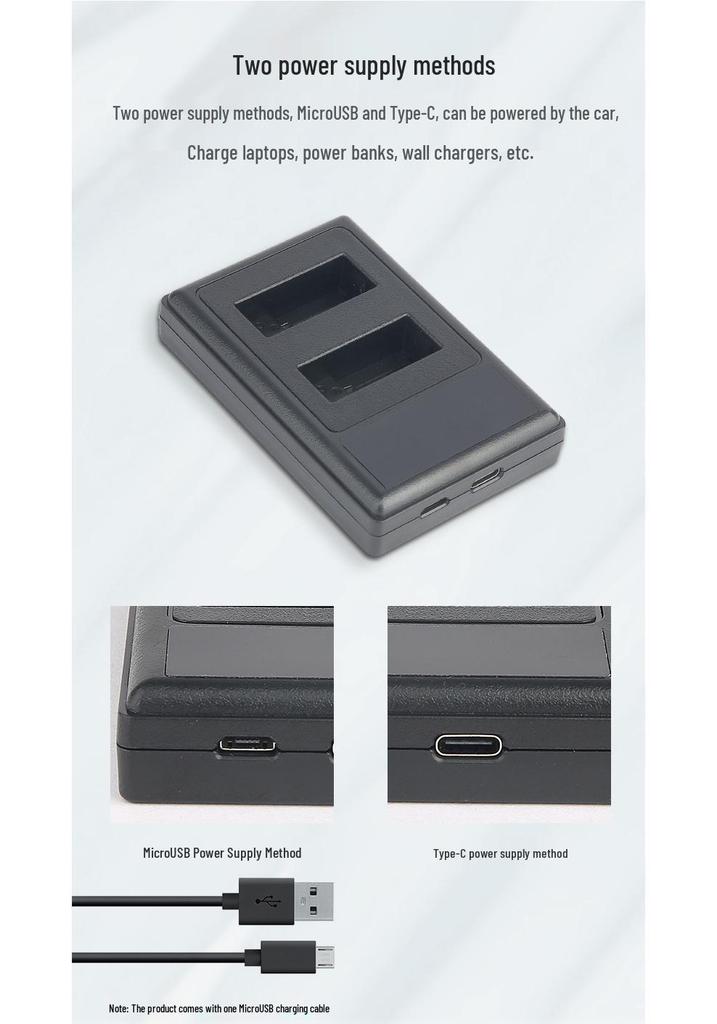 AHDBT-901 USB Dock Charger for GoPro Hero 10/9 Sports Camera Batteries