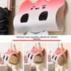 PU Leather Hanging Tissue Bag Cartoon Wall Hanging Tissue Holder Creative Napkin Dispenser  Bedside